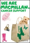 Macmillan Cancer Support Shop Catalogue cover from 07 August, 2008