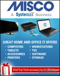 Misco Home and Office IT Deals Newsletter cover from 14 November, 2013