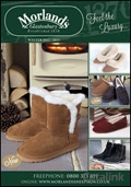 Morlands Sheepskin Boots & Slippers Catalogue cover from 15 October, 2012