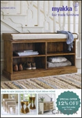 Myakka Solid Wood Furniture Catalogue cover from 02 October, 2014