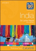 On the Go Tours - India Brochure cover from 13 January, 2014