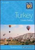 On The Go Tours - Turkey, Anzac Day & Sailing Croatia Brochure cover from 16 May, 2014