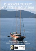 Discover Turkey Greece & Italy Newsletter cover from 04 December, 2009