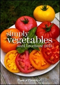 Plants of Distinction - Simply Vegetables Catalogue cover from 19 September, 2013