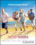 Potters Leisure Resorts Family Breaks Brochure cover from 02 July, 2013