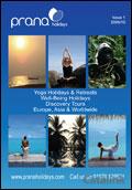 Prana Holidays Newsletter cover from 27 April, 2009