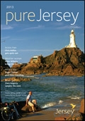 Jersey Tourism - pureJersey Brochure cover from 13 December, 2012