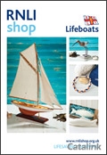RNLI Shop Catalogue cover from 24 September, 2013