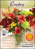 Rainbow Flowers and Gifts Catalogue cover from 28 August, 2014