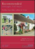 Recommended Cottages Brochure cover from 04 August, 2008