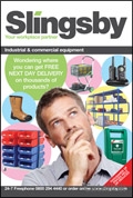Slingsby Catalogue cover from 31 October, 2012