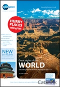 Travelsphere - Great sights of the World Second Edition Brochure cover from 22 February, 2011
