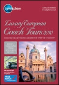Travelsphere Luxury European Coach Tours Brochure cover from 11 January, 2010