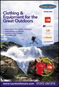 Taunton Leisure Outdoor Clothing & Equipment Newsletter cover from 09 April, 2009