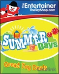 The Entertainer Toyshop Newsletter cover from 22 July, 2014