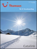 Thomson Skiing & Snowboarding Brochure cover from 09 April, 2010