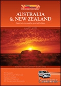 Titan Travel: Australia & New Zealand Brochure cover from 15 November, 2010