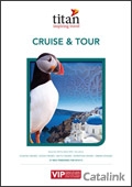 Titan Travel: Cruise and Tour Brochure cover from 30 August, 2013