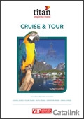 Titan Travel: Cruise and Tour Brochure cover from 11 January, 2013