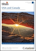 Titan Travel: USA & Canada Brochure cover from 10 February, 2014