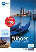 Travelsphere - Europe and the Middle East Second Edition Brochure cover from 08 November, 2010