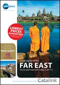 Travelsphere - Great sights of the Far East Brochure cover from 08 November, 2010