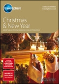 Travelsphere - Christmas and New Year Brochure cover from 08 November, 2010
