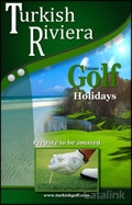 Turkish Golf Brochure cover from 14 August, 2012