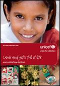 UNICEF Catalogue cover from 25 August, 2009