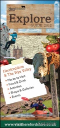 Visit Herefordshire Brochure cover from 31 August, 2012