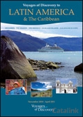 Voyages of Discovery - Latin America & Caribbean Brochure cover from 25 June, 2010