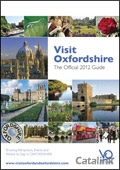 Experience Oxfordshire Brochure cover from 09 August, 2012