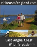 East Anglia Coast Wildlife pack Brochure cover from 09 December, 2009