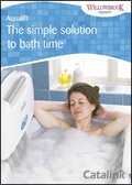 Aqualift Bath Lifts Catalogue cover from 16 August, 2013