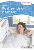 Aqualift Bath Lifts Catalogue cover from 16 August, 2013
