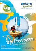 Acorn Adventure Family Holidays Brochure cover from 16 February, 2015