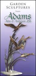 Adams Garden Sculptures Catalogue cover from 06 June, 2005