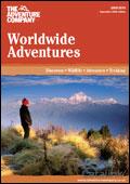 The Adventure Company Worldwide Adventures Brochure cover from 25 September, 2008