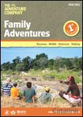 The Adventure Company Family Adventures Brochure cover from 21 October, 2009