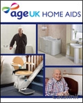 Age UK Home Aids Catalogue cover from 16 September, 2011