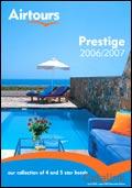 Airtours - Prestige Brochure cover from 03 July, 2006