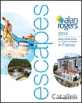 Alan Rogers Escapes - Top French Campsites Brochure cover from 11 December, 2013