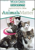 Wood Green Animal Shelters Newsletter cover from 27 August, 2010