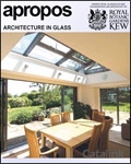 Apropos Conservatories Catalogue cover from 20 September, 2011