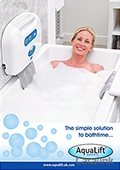 Aqualift Bath Lifts Catalogue cover from 21 September, 2016