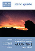 Isle of Arran Brochure cover from 27 October, 2023