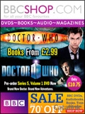 BBCShop.com Newsletter cover from 23 March, 2010