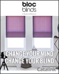 Bloc Blinds Newsletter cover from 18 January, 2016