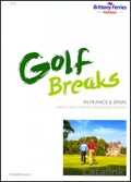Brittany Ferries - Golfing Breaks France & Spain Brochure cover from 01 July, 2010