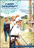 Camp Beaumont - Childrens Summer Camps Brochure cover from 24 September, 2013